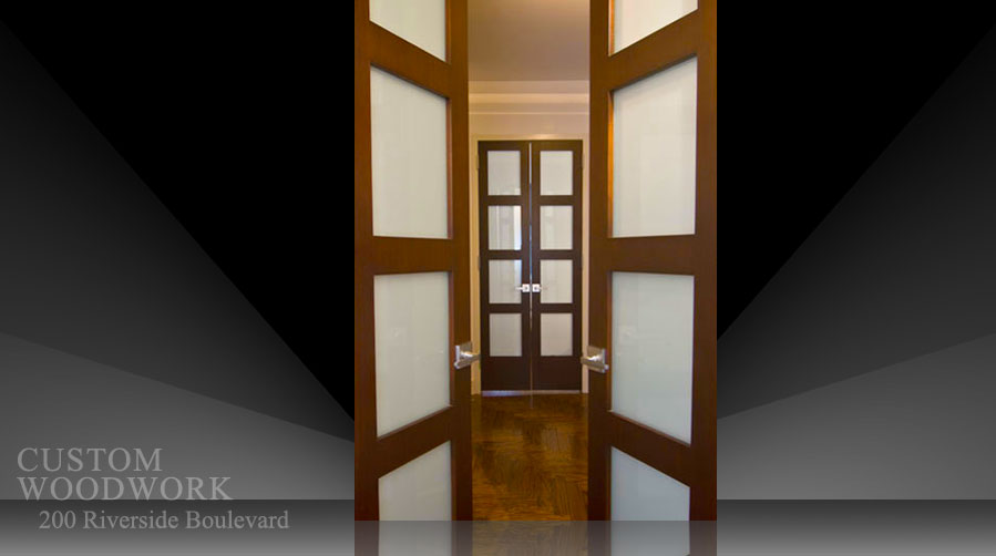 Custom Woodwork renovation, Manhattan, 200 riverside boulevard 5